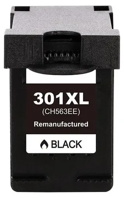 Imagen del producto de Cartuchos de tinta, recargables, compatibles con varios modelos de impresoras HP, 301XL, color