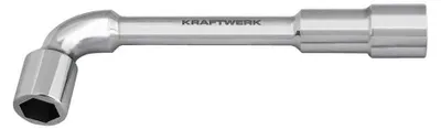 Produktbild von KRAFTWERK 2597-32, Schraubenschlüssel, 1 Stück(e), Edelstahl, L-förmig, 33 cm, 1,43 kg