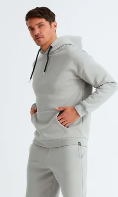 Produktbild von Leif Nelson Kapuze Herren Oversize Kapuzenpullover LN-9038, Grau / M