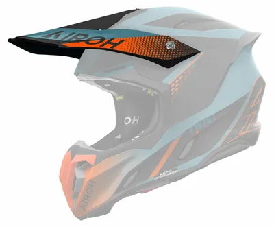 Image de Visière avant du casque Airoh Twist 3 Shard Orange