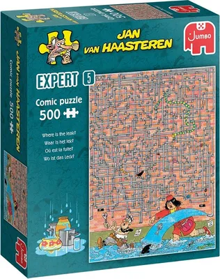 Produktbild von Jan van Haasteren - Wo ist das Leck? - 500 Teile