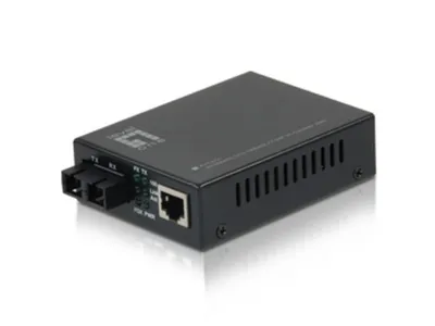 Produktbild von LevelOne FVT-2201 10/100BASE-TX-zu-100BASE-FX-SMF-SC-Konverter