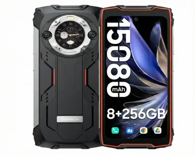 Produktbild von Blackview BV9300 Pro 24GB+256GB Outdoor Handy | Dual-Display | 15080mAh Akku 33W Schnellladung | IP68/IP69K Helio G99 Android 13