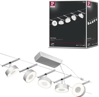 Produktbild von Paulmann CorDuo LED Seilsystem Circle Basisset