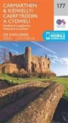 Obrázok produktu pre Carmarthen and Kidwelly 1 : 25 000