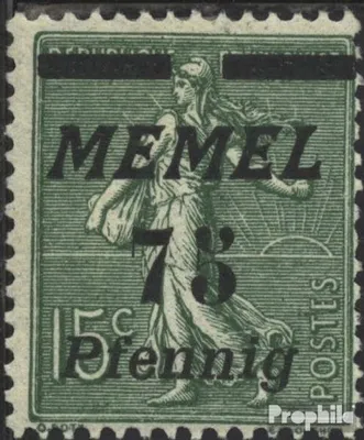 Produktbild von Briefmarken Memelgebiet 1922 Mi 85 gestempelt Aushilfsausgabe