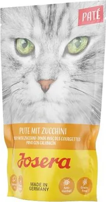 Produktbild von Josera Paté Pute mit Zucchini 85 g, Adult, jede Rasse, Türkei, Zucchini, 85 g, Getreidefrei
