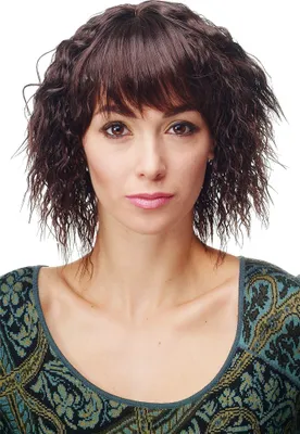 Produktbild von WIG ME UP Damenperücke Krepplocken Schwarz Mahagoni-Braun Modell: 8784+1
