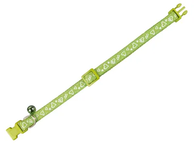 Produktbild von Nobby 78066-35, Katze, Standardkragen, Grün, Nylon, Einfarbig, 2 cm