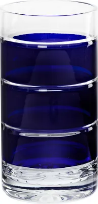 Produktbild von Trinkglas Squares 340 ml, blau