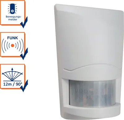 Produktbild von Bewegungsmelder 12m / 90° ELRO AG4000 Alarmsystem mit Wählgerät Hausalarmanlagen