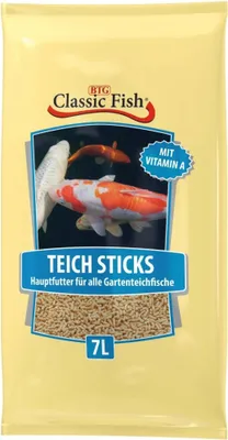 Produktbild von Classic Fish Teich Sticks 7 Ltr. Beutel