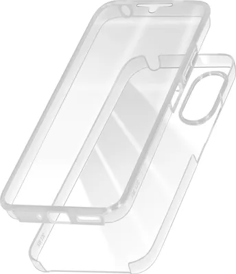 Immagine prodotto di Avizar, Custodia antiurto per Xiaomi Redmi 13C, fronte + retro, trasparente