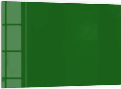 Zdjęcie produktu dla DEQORI Szklany panel kuchenny 60x40 cm "Ciemnozielony" panel łazienkowy panel kuchenny