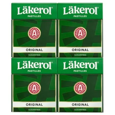 Produktbild von Läkerol Original sugarfree 4x25g