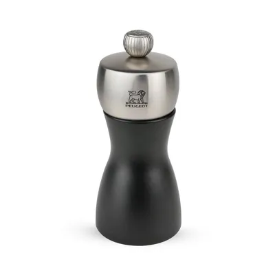 Productafbeelding van Peugeot FIDJI pepermolen, beukenhout, mat zwart, 12 cm