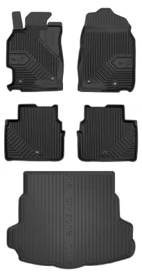 Obrázek produktu pro Autokoberce 3D TPE + vana kufru DryZone pro: Mazda 6 II 2007-2012 5 ks