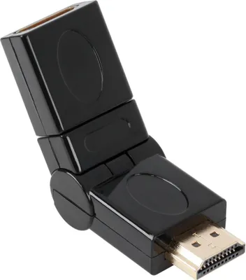 Image de Connecteur Hdmi - Fiche Hdmi avec rotation Noir/Noir