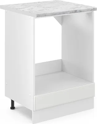 Immagine prodotto di Mobile per forno da incasso Vicco R-Line Bianco rustico 60 cm , PL Marmo, Model 47005