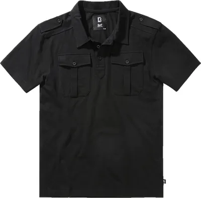 Produktbild von Brandit Jon Poloshirt Short Sleeve black, 3XL