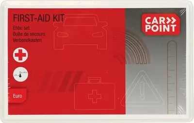 Produktbild von CARPOINT KFZ Erste Hilfe Set Verbandskasten mit Verbandkasten für Auto LKW Motorrad