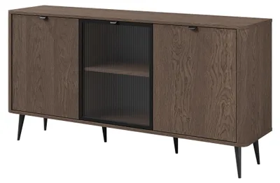 Produktbild von Marly Sideboard 160 cm mit 2 Türen und 1 Glastür – Baltic Storm