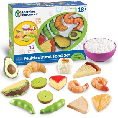 Image de Jeu de simulation de produits alimentaires exotiques New Sprouts, à partir de 2 ans. Disponible en plusieurs modèles