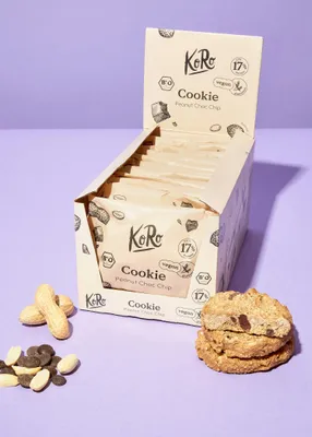 Produktbild von KoRo |  Cookie Peanut Chocolate Chip 12 x 50 g
