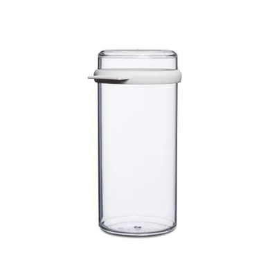 Zdjęcie produktu dla MEPAL 106714030600 MEPAL Vorratsdose Stora 24,0 cm hoch weiß, transparent 1,9 l, 1 St.