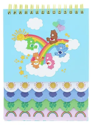 Produktbild von Glücksbärchis Notizblock im offiziellen Lizenzdesign der Glücksbärchis Serie
