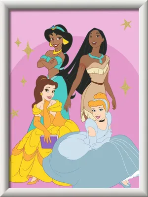 Immagine prodotto di Ravensburger Malen nach Zahlen Disney Prinzessinnen, Malset, Malvorlage, Malen, 23766