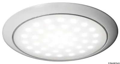 Zdjęcie produktu dla Ultrapłaska, chrom. nakrętka LED z oświetleniem V 3 W Osculati 13.408.02