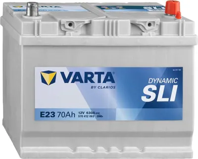 Produktbild von Starterbatterie Varta Blue Dynamic 570412063 70Ah 630a E23