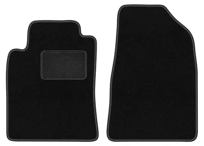 Image de Tapis avant en moquette pour Toyota Camry V 1996-2001 (berline) – 2 pièces, noirs, sur mesure – Wielganizator LUX