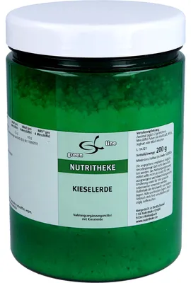 Produktbild von Green Line Nutritheke Kieselerde Pulver, 200 g Pulver