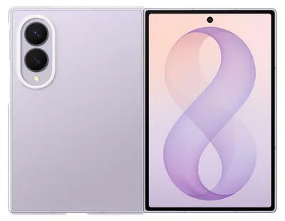 Zdjęcie produktu dla Samsung EF-QF971CTEGWW, Pokrowiec, Samsung, Z Fold8, 19,3 cm (7.6"), Przezroczysty
