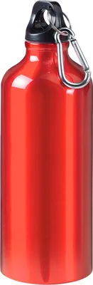 Produktbild von Aluminiumflasche "Sporty" 0,6 lrot