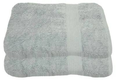 Produktbild von 2er Set Julie Julsen Duschtuch 70 cm x 140 cm 70x140,Silber