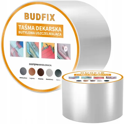 Produktbild von Budfix Alubutyl Aluminium-Dachdichtband 150mm 10m