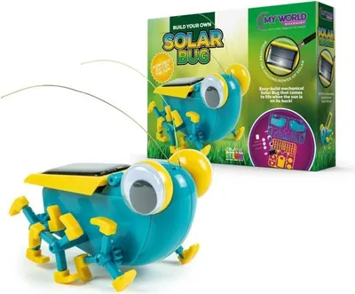 Productafbeelding van Zonnepaneelrobot-worm bouwpakket, interactieve leermodules