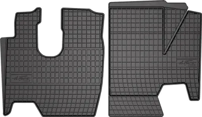 Image de OMAC Tapis de Sol pour Mercedes Atego 1995-2005 Caoutchouc Noir