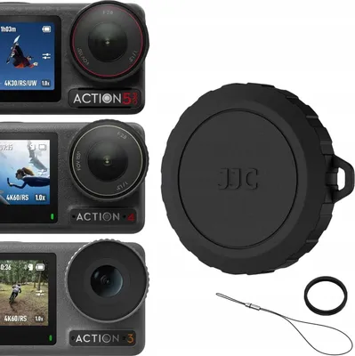 Zdjęcie produktu dla Dekielek Zaślepka Dekiel Osłona na Obiektyw do DJI OSMO ACTION 5 Pro / 4 / 3 / DOA5S