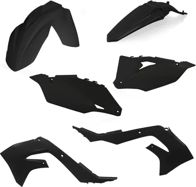 Immagine prodotto di Kit carene 6 pezzi ACERBIS nero per KAWASAKI