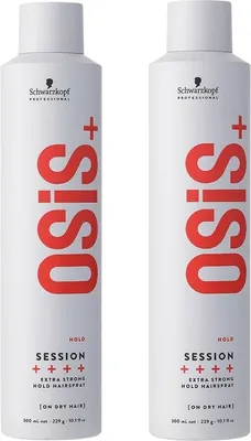 Zdjęcie produktu dla Schwarzkopf Osis Session Extra Strong Hold Lakier do włosów 2x300ml