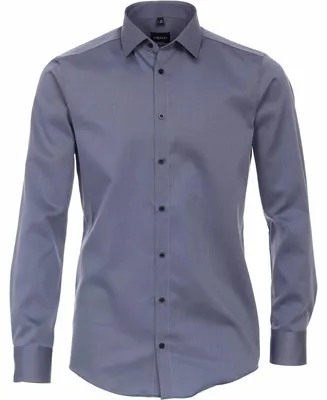 Immagine prodotto di VENTI Camicia da lavoro da uomo manica lunga Kent Modern-Fit Blu 36