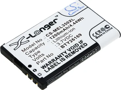 Produktbild von TECHTEK Akku Kompatibel mit [Elson] EL350, EL350 Dual, für [Mobistel] EL350, EL350 Dual, für [Emporia] EL350 Dual, Emporia Elson EL350, Mobistel EL