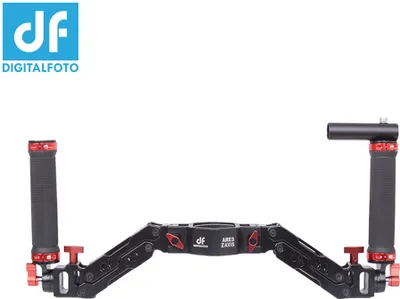 Obrázek produktu pro DF DIGITALFOTO ARES Z-osý gimbal s pružinovým dvojitým úchytem Flexibilní držák Odnímatelný dvojitý úchyt gimbalu pro Zhiyun Crane 2 FeiyuTech AK2000 / 4000 Moza Air Cross 3-osý gimbal příslušenství