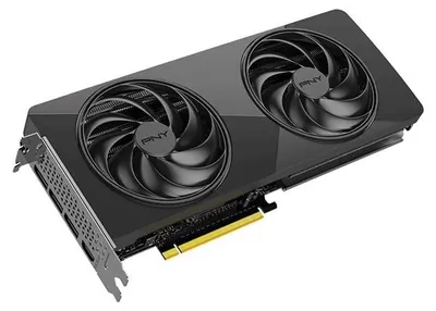 Produktbild von PNY GeForce RTX 5070 Slim, GeForce RTX 5070, 12 GB, GDDR7, 192 Bit, PCI Express x16 5.0, 2 Lüfter
