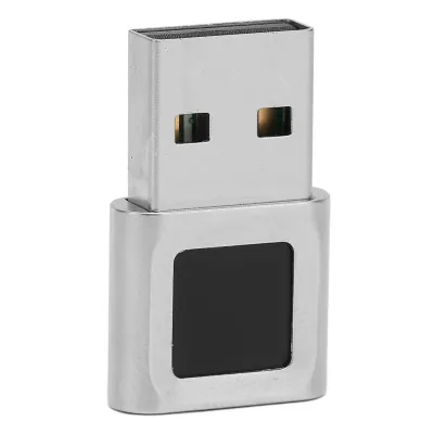 Obrázok produktu pre Čítačka odtlačkov prstov USB, 360-stupňový dotyk, rýchle prispôsobenie, vysoká citlivosť, čítačka odtlačkov prstov Hello pre notebooky s operačným systémom Win