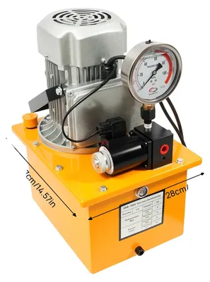 Obrázek produktu pro Elektrické hydraulické čerpadlo, motor 750 W, otáčky 1400 ot./min, žluté